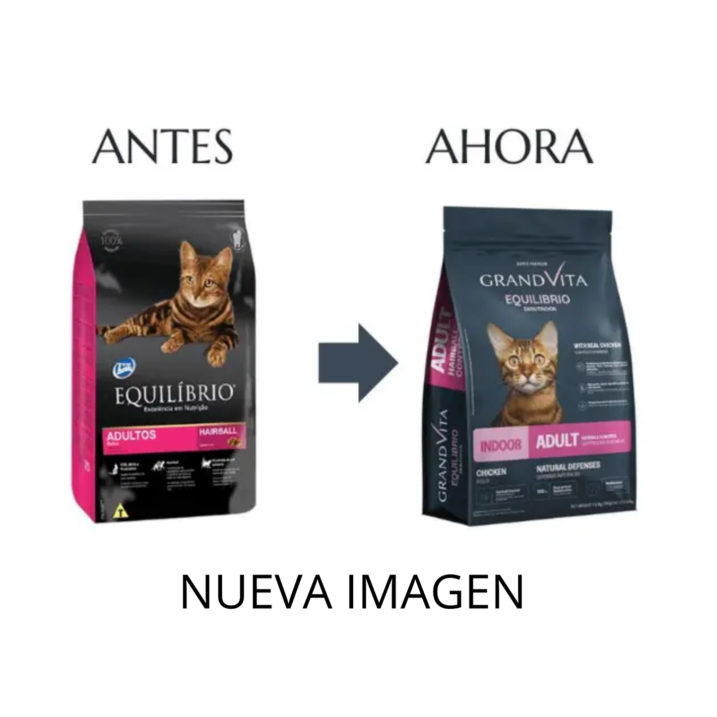 Alimento Grand Vita Equilibrio Gato Adulto Indoor Pollo
