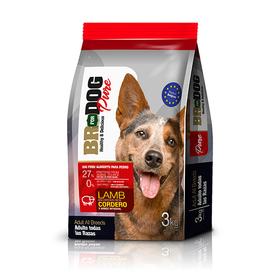 Alimento Seco para Perro BR For Dog Pure Adulto Todas las Razas
