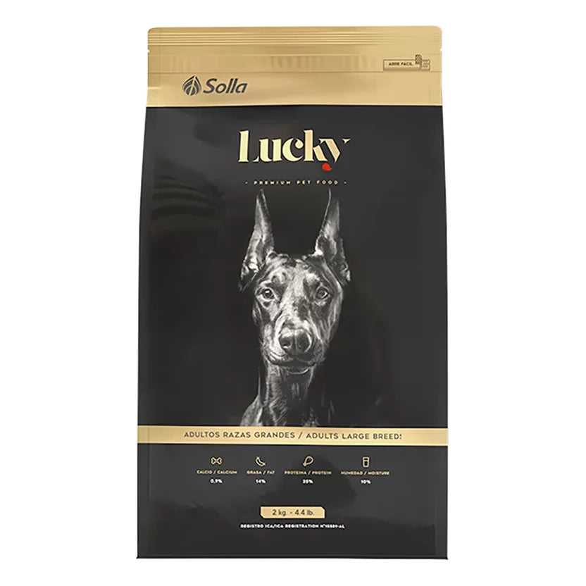 Alimento Seco para Perro Lucky Adulto Razas Grandes