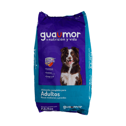 Alimento Seco Para Perro Guaumor Adulto Razas Medianas y Grandes