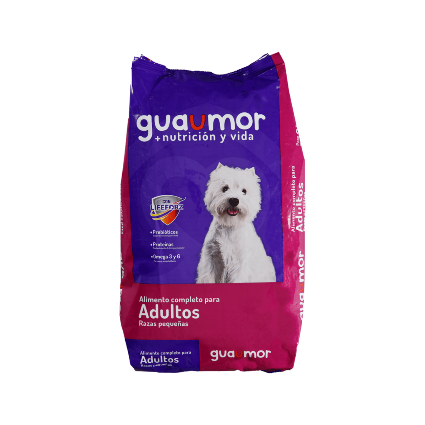 Alimento Seco Para Perro Guaumor Adulto Razas Pequeñas