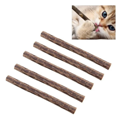 Paquete de palitos de matatabi pequeños para gato