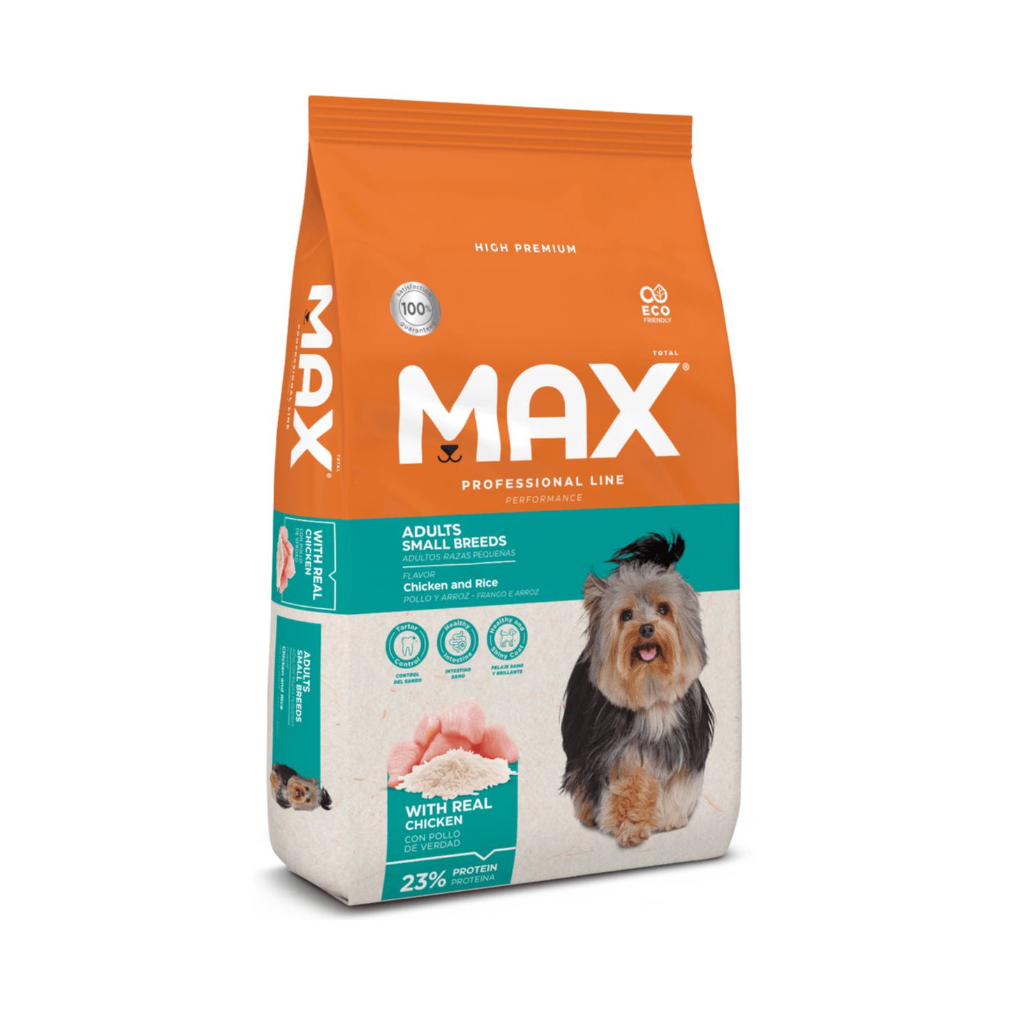 Comida Para Perro Max Adulto Razas Pequeñas Pollo y Arroz