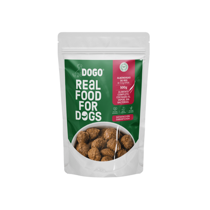 Alimento Humedo Para Perro Dogo Real Food Albondigas