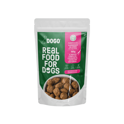 Alimento Humedo Para Perro Dogo Real Food Albondigas