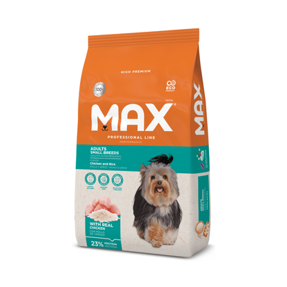 Comida Para Perro Max Adulto Razas Pequeñas Pollo y Arroz