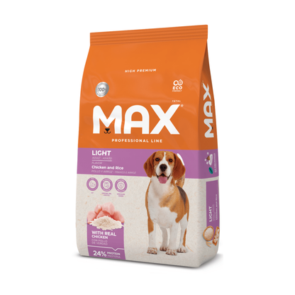 Comida Para Perro Max Adulto Light Pollo y Arroz