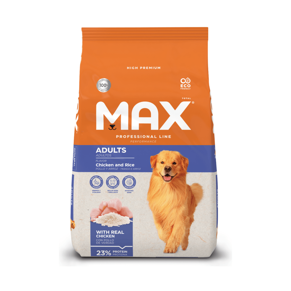 Comida Para Perro Max Adulto Performance Pollo y Arroz