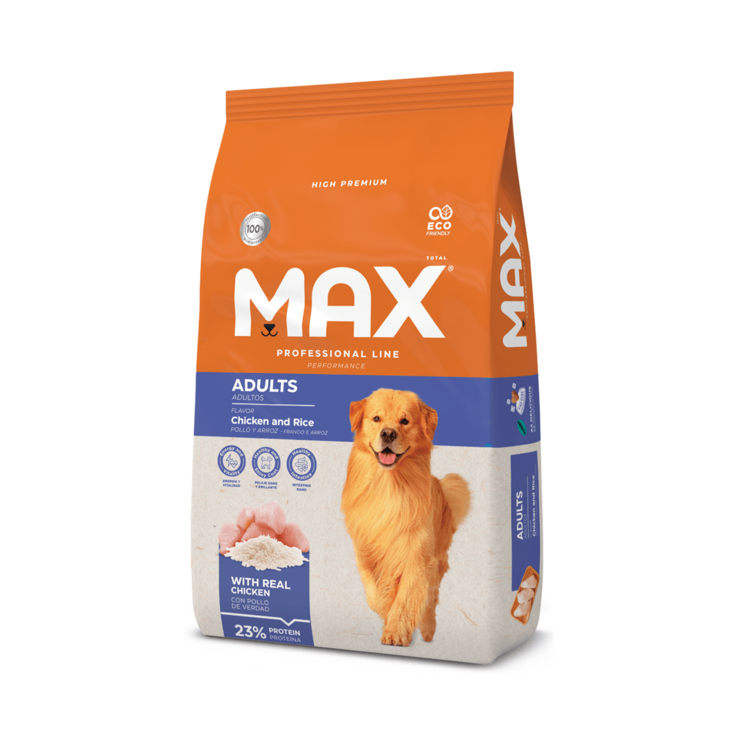 Comida Para Perro Max Adulto Performance Pollo y Arroz