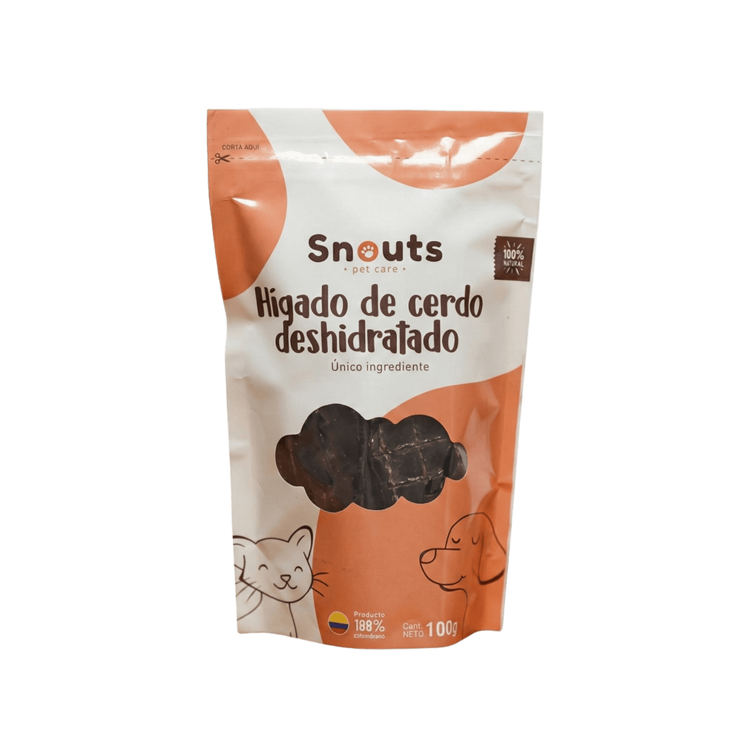 Hígado de Cerdo Deshidratado