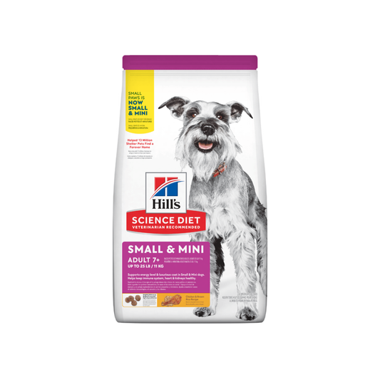 Comida Para Perro Hills Science Diet Adult 7+ Small & Mini