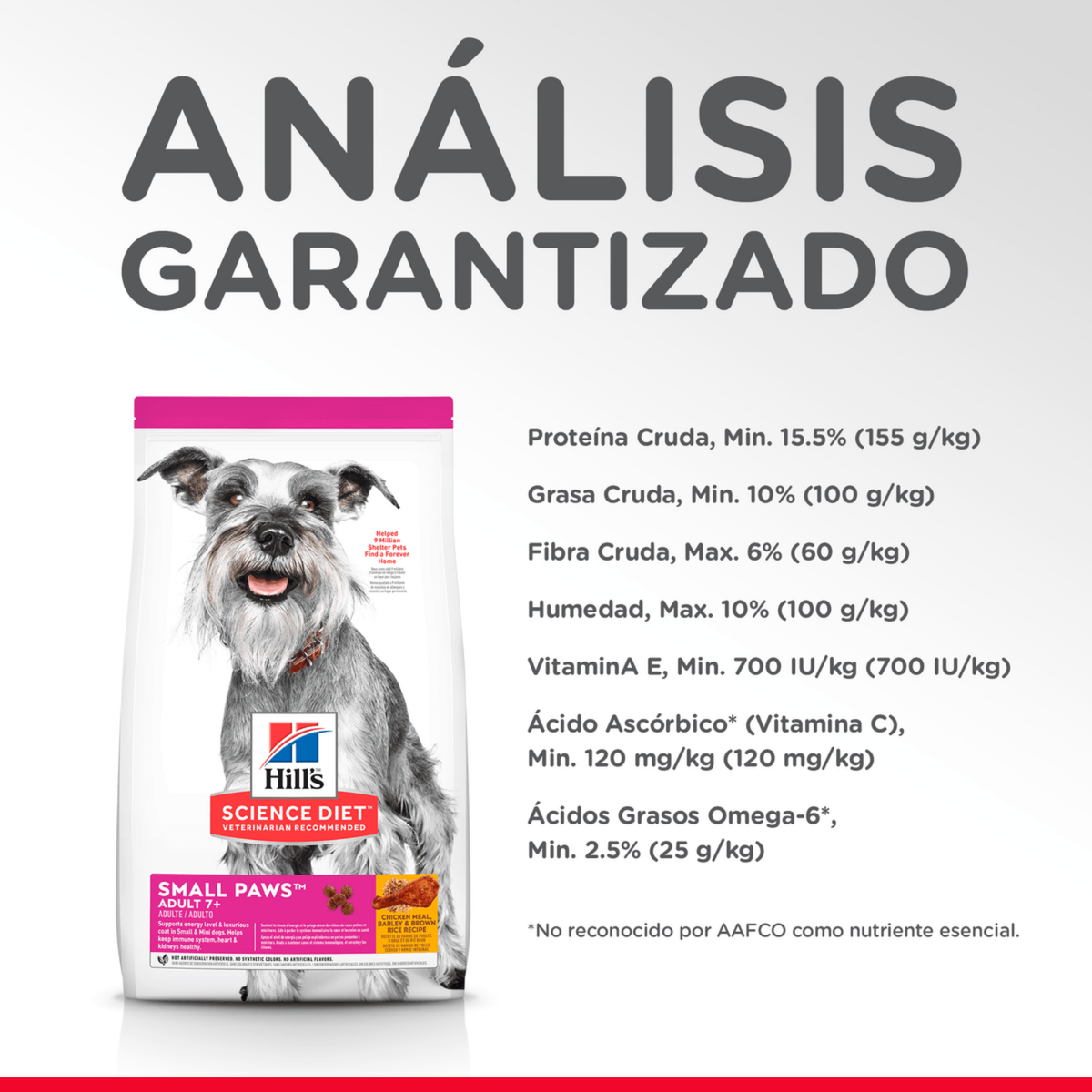 Comida Para Perro Hills Science Diet Adult 7+ Small & Mini