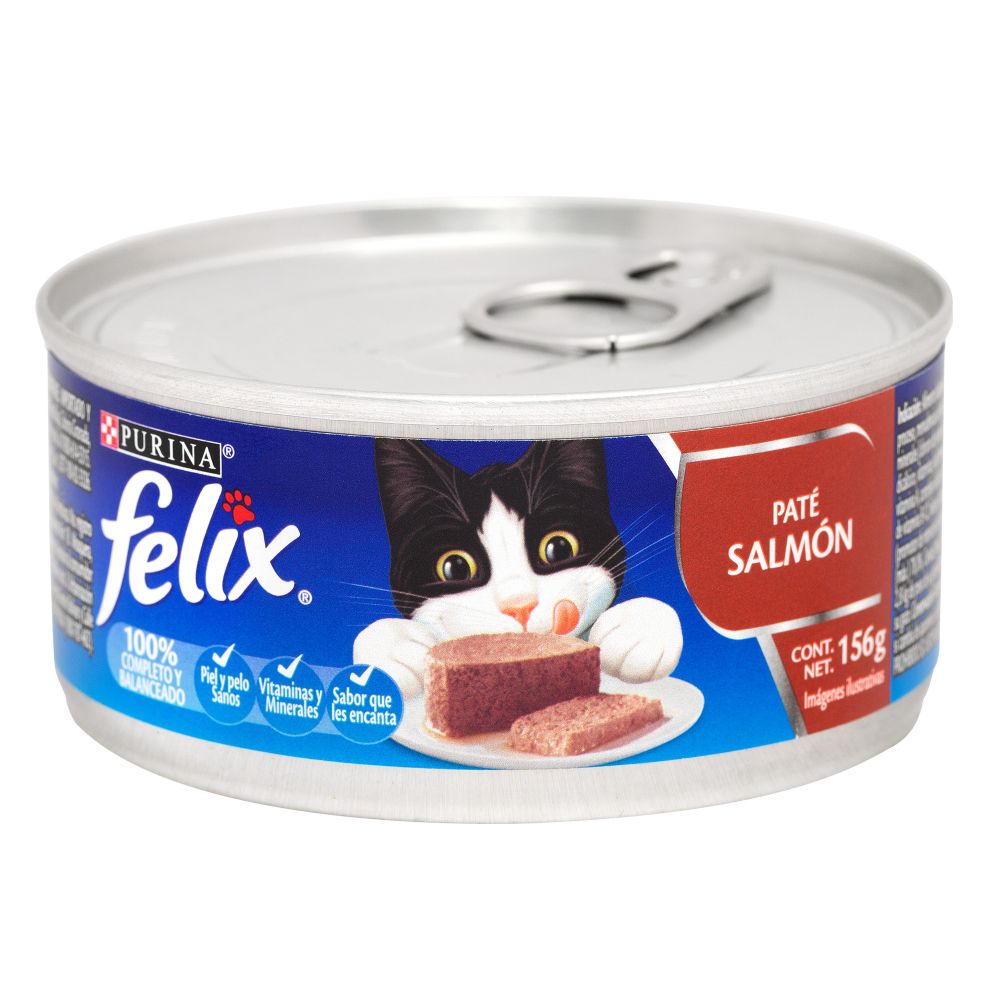Alimento Húmedo Gato Felix Pate Salmon
