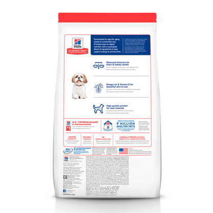Comida Para Perro Hills Science Diet Adult 7+ Small Bites Pollo