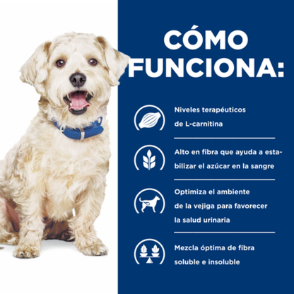 Hills Prescription Diet w/d Multi-Benefit Perro
