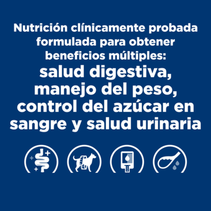 Hills Prescription Diet w/d Multi-Benefit Perro