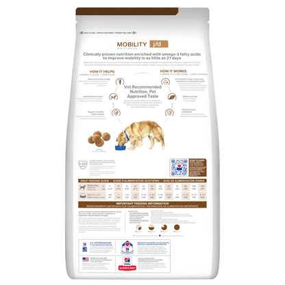 Hills Prescription Diet j/d Mobility Perro