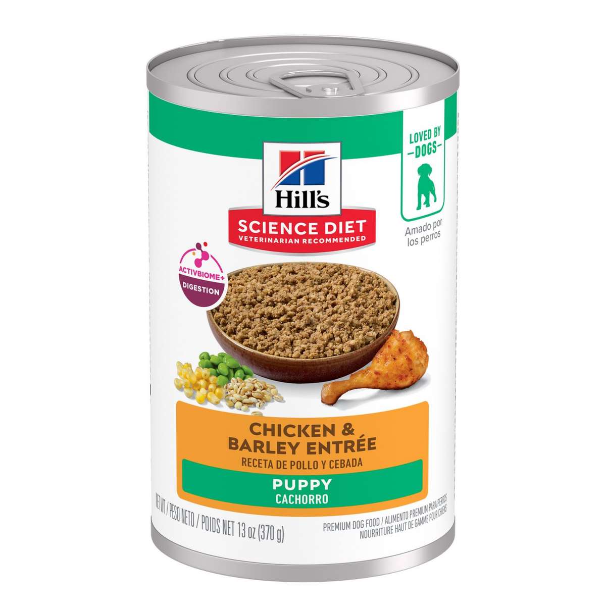 Hills Science Diet Puppy Pollo y Cebada Alimento Húmedo