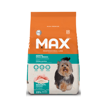 Comida Para Perro Max Adulto Razas Pequeñas Pollo y Arroz