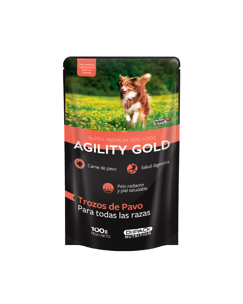 Agility Gold Húmedo - Trozos - Pouche 100 GR