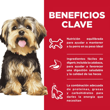 Hill's alimento húmedo perro adulto raza pequeña pollo y vegetales 99g