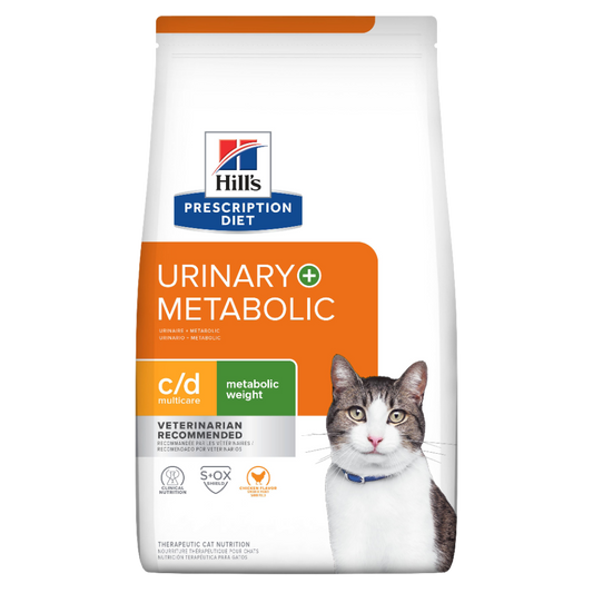 Comida para gato Hills c/d Urinary + Metabolic