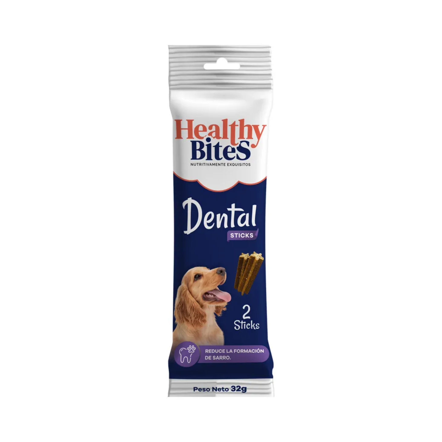 Snack Para Perro Healthy Bites Dental Sticks X 2 Unidades
