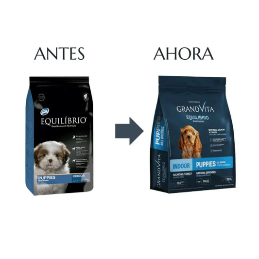 Alimento Grand Vita Equilibrio Cachorro All Breed Indoor Salmón y Pavo