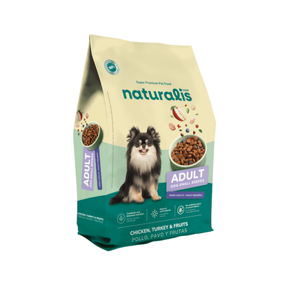 Alimento Seco Para Perro Naturalis Super Premium Pollo Pavo y Frutas