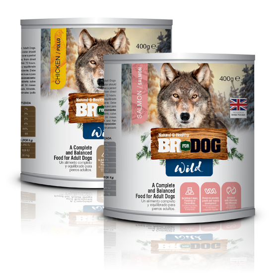 Alimento Húmedo para Perro BR For Dog Wild Lata 400 gr