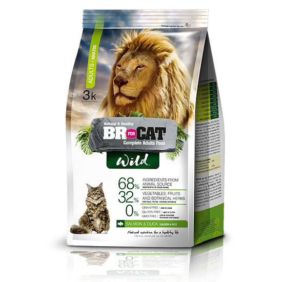 Alimento Seco para Gato BR For Cat Wild Adulto