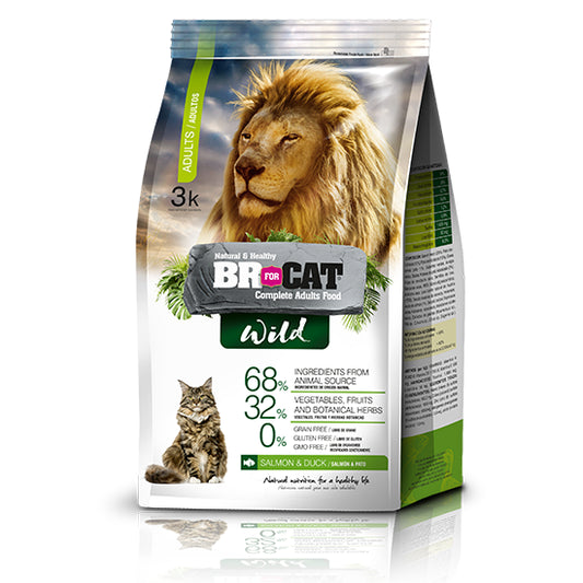 Alimento Seco para Gato BR For Cat Wild Adulto