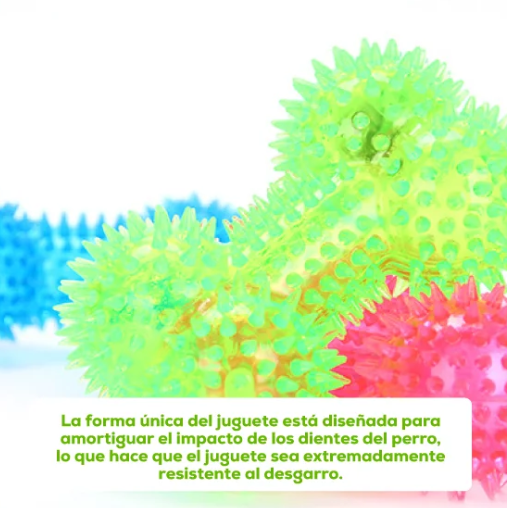 Hueso Con Sonido Y Luz  11 cm