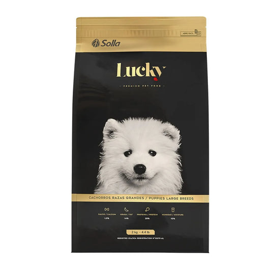 Alimento Seco para Perro Lucky Cachorros Razas Grandes