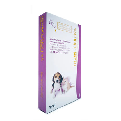 Desparasitante Interno y Externo Revolution Perro 12% 2,00 ml (20,1 a 40 Kg)